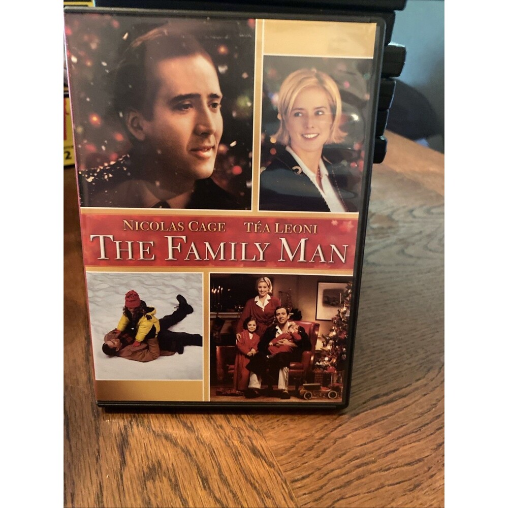 The Family Man (DVD, 2001) Nicolas Cage Tea Leoni Jeremy Piven Don Cheadle